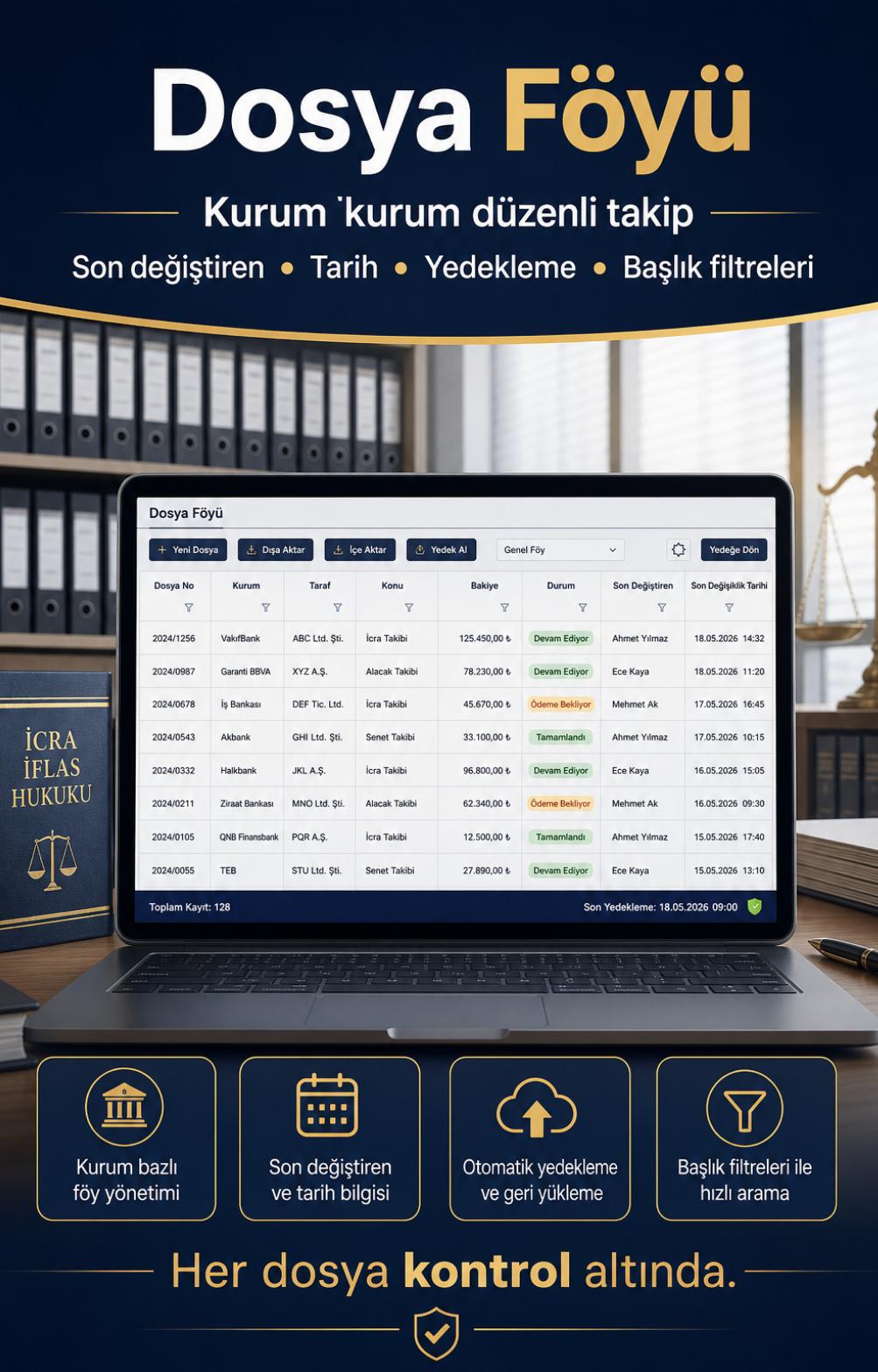 Dosya Föyü tanıtımı