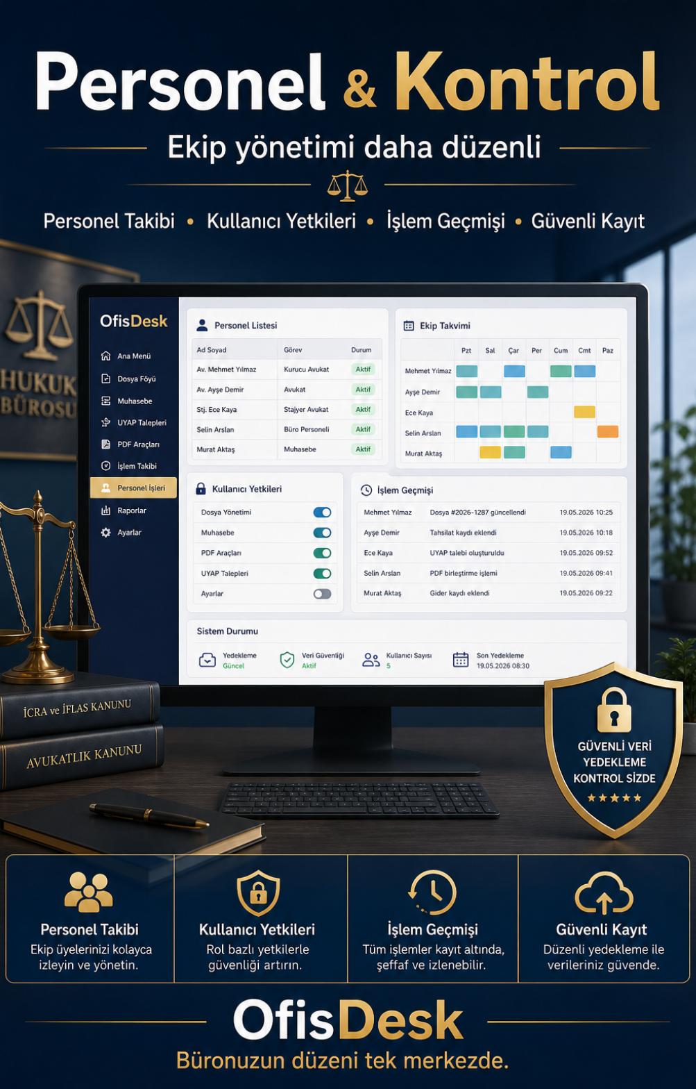 Personel ve kontrol tanıtımı