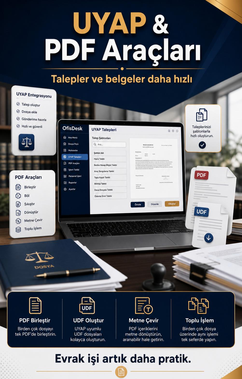 UYAP ve PDF araçları tanıtımı